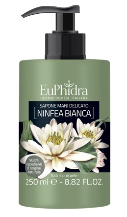 EUPHIDRA SAPONE LIQUIDO MANI NINFEA IN FLACONE CON ETICHETTA DISPENSER - Pharmaleader