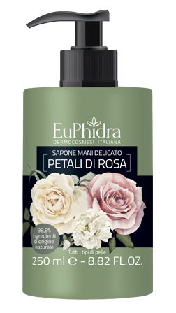 EUPHIDRA SAPONE LIQUIDO MANI ROSA IN FLACONE CON ETICHETTA DISPENSER - Pharmaleader