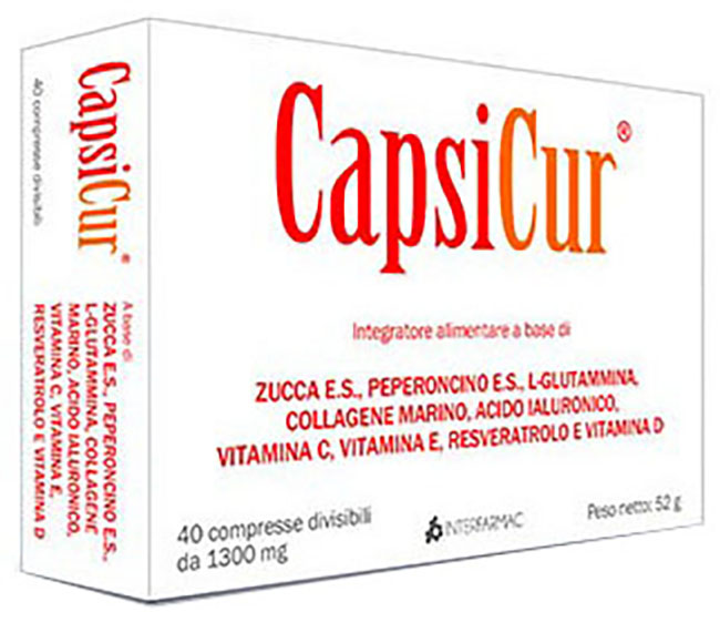CAPSICUR 40 COMPRESSE - Pharmaleader