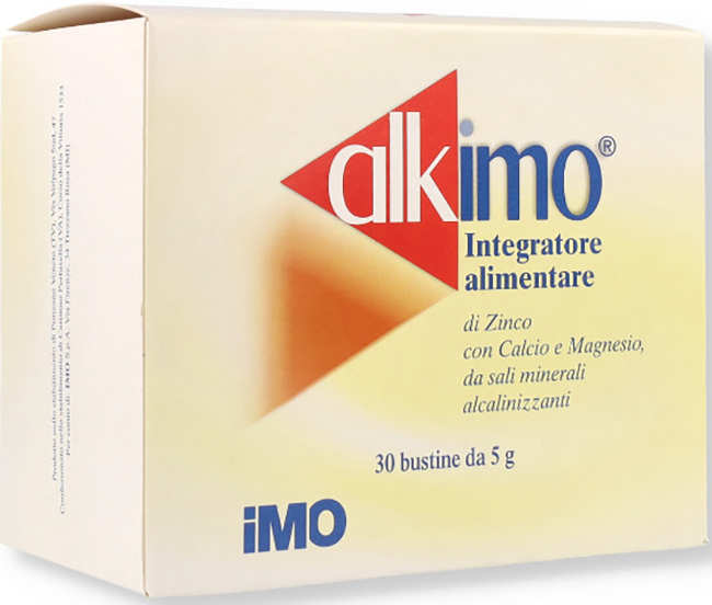 ALKIMO INTEGRATORE ZINCO CALCIO/MAGNESIO 30 BUSTINE - Pharmaleader