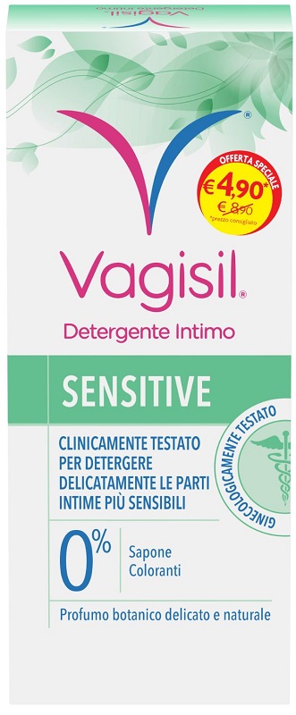 VAGISIL DETERGENTE SENSITIVE 250 ML + 75 ML OFFERTA SPECIALE - Pharmaleader