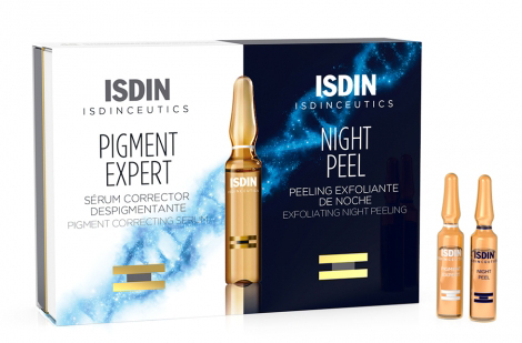 ISDINCEUTICS ROUTINE ANTIMACCHIE ISDINCEUTICS PIGMENT EXPERT 10 FIALE GIORNO + ISDINCEUTICS NIGHT PEEL 10 FIALE NOTTE - Pharmaleader