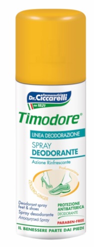 TIMODORE SPRAY DEODORANTE ALLO ZENZERO 150 ML - Pharmaleader
