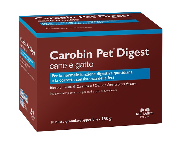 CAROBIN PET DIGEST GRANULARE 30 BUSTE DA 5 G - Pharmaleader