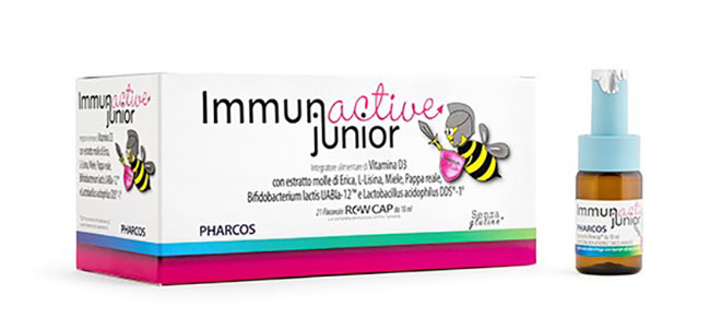 IMMUNACTIVE JUNIOR PHARCOS 21 FIALE 10 ML - Pharmaleader