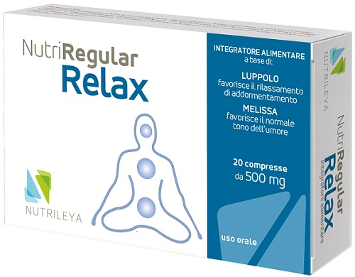 NUTRIREGULAR RELAX 20 COMPRESSE - Pharmaleader