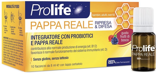 PROLIFE PAPPA REALE 10 FLACONI DA 8 ML - Pharmaleader