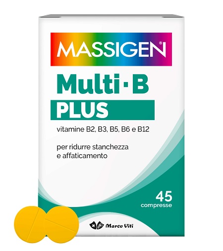 MASSIGEN MULTI B PLUS 45 COMPRESSE RIVESTITE - Pharmaleader