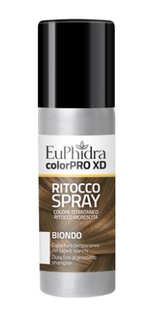 EUPHIDRA COLORPRO XD TINTURA RITOCCO SPRAY CAPELLI BIONDO 75 ML - Pharmaleader