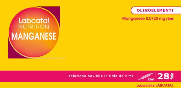 LABCATAL NUTRITION MANGANESE 28 FIALE 2 ML - Pharmaleader