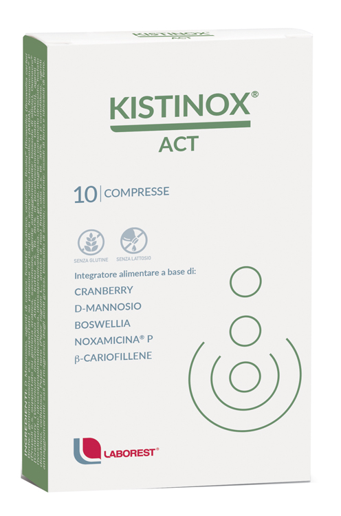 KISTINOX ACT 10 COMPRESSE - Pharmaleader