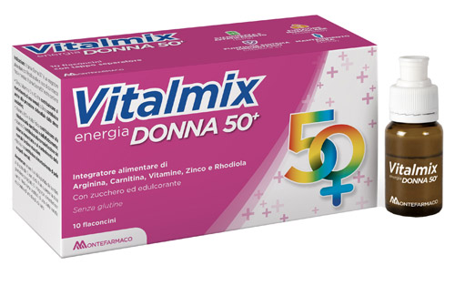 VITALMIX DONNA 50+ 10 FLACONI - Pharmaleader