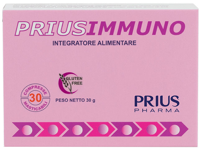 PRIUSIMMUNO 30 COMPRESSE MASTICABILI - Pharmaleader