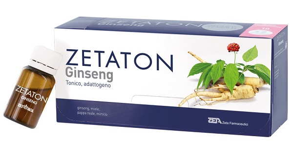 ZETATON GINSENG 12 FIALE X 10 ML - Pharmaleader
