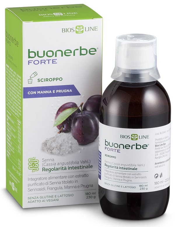 BUONERBE FORTE SCIROPPO 180 ML - Pharmaleader