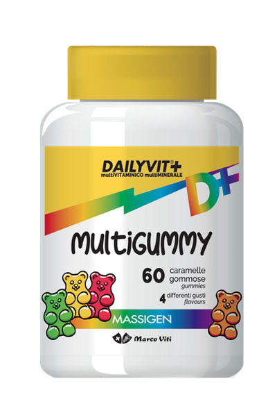 MASSIGEN MULTIGUMMY 60 CARAMELLE GOMMOSE - Pharmaleader