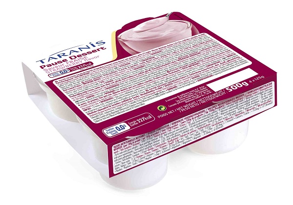 TARANIS PAUSA DESSERT FRAGOLA 4 X 125 G - Pharmaleader