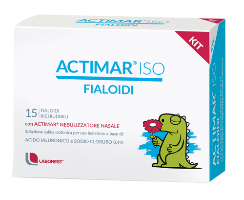 ACTIMAR ISO FIALOIDI KIT 15 FIALOIDI DA 5ML CON NEBULIZZATORE NASALE - Pharmaleader