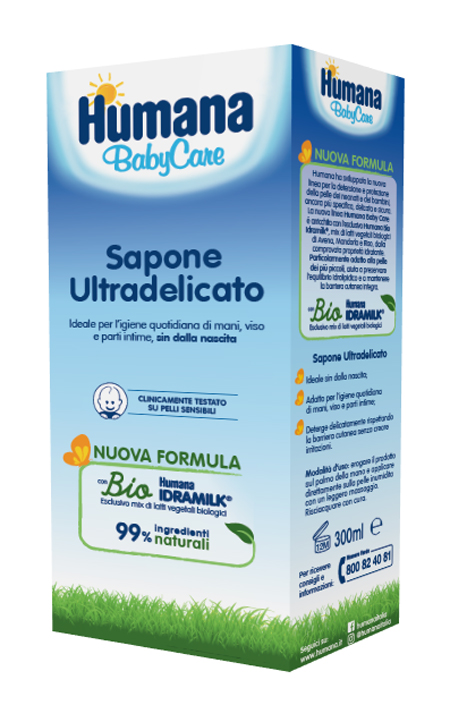 HUMANA BABY CARE SAPONE LIQUIDO 300 ML - Pharmaleader