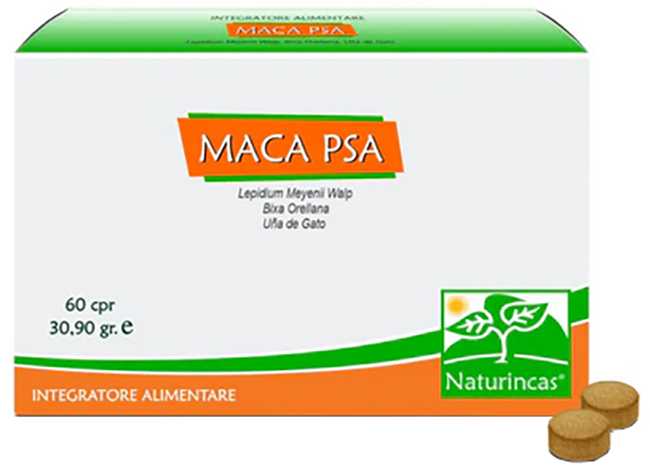 MACA PSA NATURINCAS 60 COMPRESSE - Pharmaleader