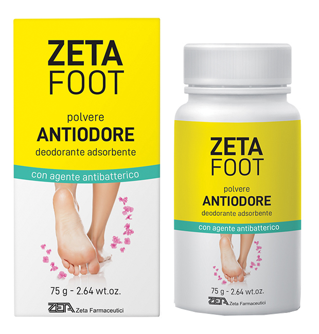 ZETAFOOT POLVERE ANTIODORE 75 G - Pharmaleader