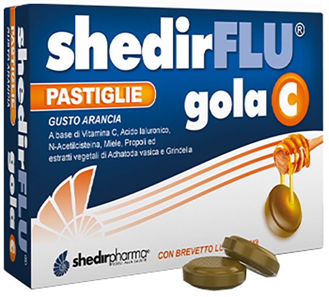 SHEDIRFLU GOLA C ARANCIA 36 PASTIGLIE - Pharmaleader