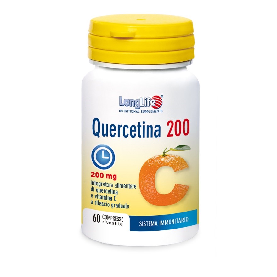 LONGLIFE QUERCETINA 200 60 COMPRESSE RIVESTITE - Pharmaleader