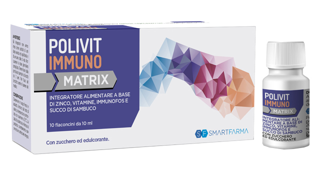 POLIVIT IMMUNO MATRIX 10 FLACONCINI DA 10 ML - Pharmaleader