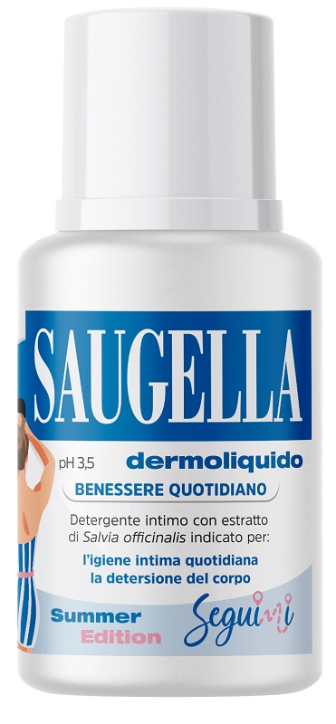 SAUGELLA DERMOLIQUIDO PH 3,5 BENESSERE QUOTIDIANO DETERGENTE INTIMO 100 ML - Pharmaleader