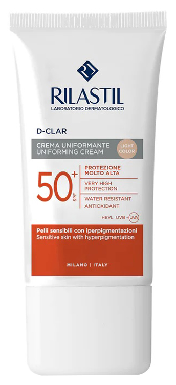 RILASTIL SUN SYSTEM D-CLAR LIGHT SPF50+ 40 ML - Pharmaleader