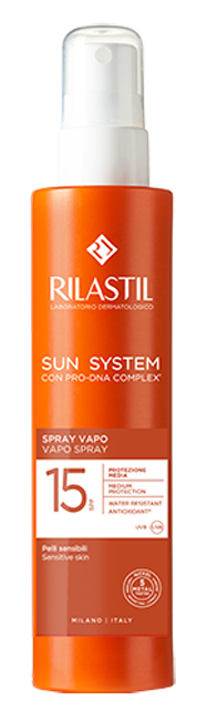 RILASTIL SUN SYSTEM SPRAY VAPO SPF15 200 ML - Pharmaleader