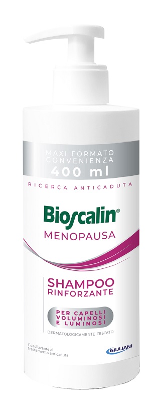 BIOSCALIN MENOPAUSA SHAMPOO RINFORZANTE 400 ML - Pharmaleader
