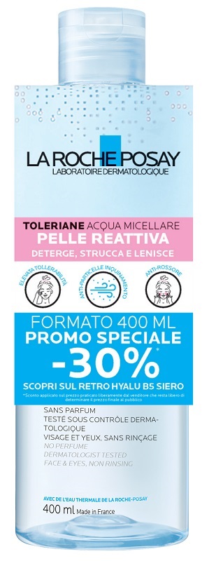 TOLERIANE ACQUA MICELLARE PELLE SENSIBILE 400 ML PROMO SPECIALE 2025 - Pharmaleader