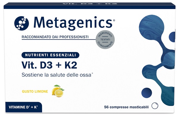 VIT D3+K2 56 COMPRESSE MASTICABILI - Pharmaleader