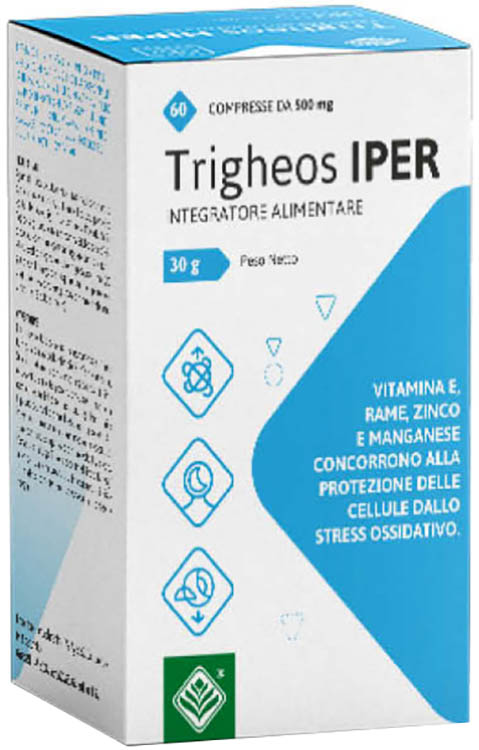 TRIGHEOS IPER 60 COMPRESSE - Pharmaleader