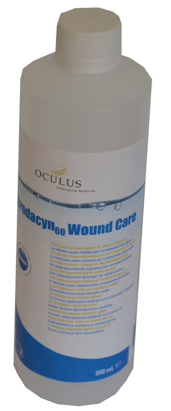 MEDICAZIONE STERILE SOLUZIONE SUPEROSSIDATA PER DETERSIONE FERITE MICRODACYN 60 WOUNDCARE 500 ML 1 PEZZO - Pharmaleader