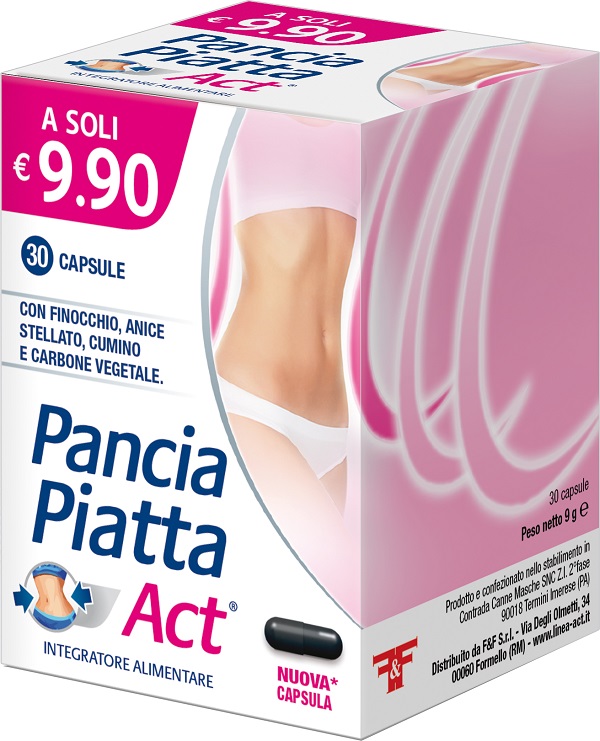 PANCIA PIATTA ACT 30 CAPSULE - Pharmaleader