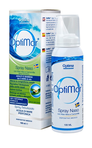 OPTIMAR SPRAY NASO ALOE CAMOMILLA 100 ML - Pharmaleader