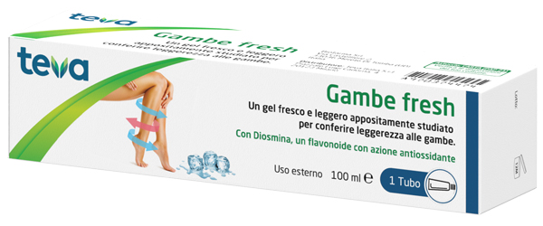 GAMBE FRESH TEVA GEL 100 ML - Pharmaleader