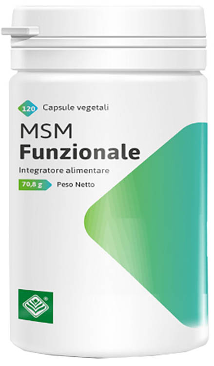 MSM FUNZIONALE 120 CAPSULE DA 590 MG - Pharmaleader