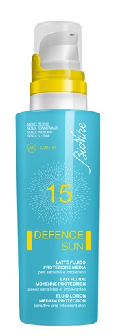 DEFENCE SUN 15 LATTE FLUIDO PROTEZIONE MEDIA 125 ML - Pharmaleader