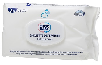MISTER BABY SALVIETTE DETERGENTI 72 PEZZI - Pharmaleader