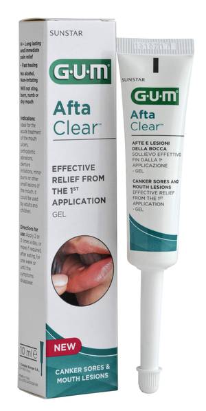 GUM AFTACLEAR GEL 10 ML - Pharmaleader