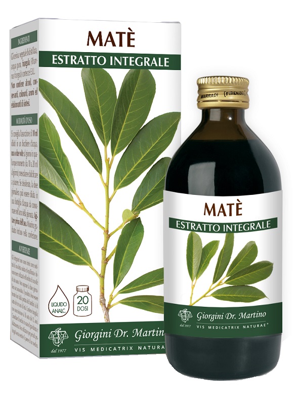 MATE' ESTRATTO INTEGRALE 200 ML - Pharmaleader