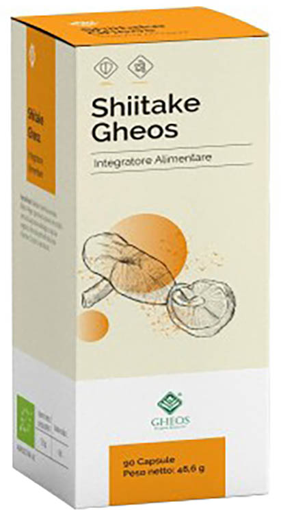 SHIITAKE GHEOS 90 CAPSULE DA 540 MG - Pharmaleader