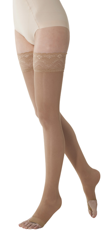 MARILYN 70 PUNTA APERTA CALZA AUTOREGGENTE CAMEL 4-L - Pharmaleader