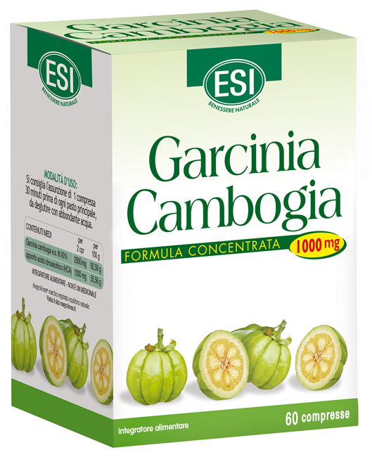 ESI GARCINIA CAMBOGIA 1000 MG 60 COMPRESSE - Pharmaleader