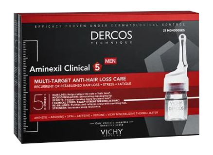 DERCOS AMINEXIL FIALE 42 UOMO 6 ML - Pharmaleader