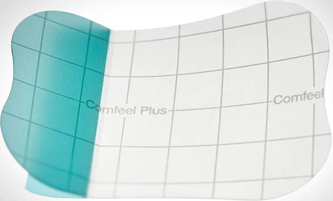 MEDICAZIONE SPECIALE ATTIVA TRASPARENTE CON IDROCOLLOIDE COMFEEL PLUS 5X7 CM 10 PEZZI - Pharmaleader