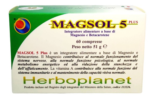 MAGSOL 5 PLUS 60 COMPRESSE - Pharmaleader